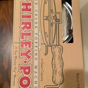 Whirley-Pop Popcorn Popper